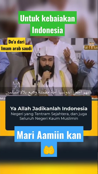 Doa untuk Indonesia