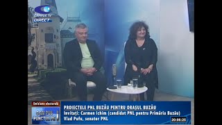 C-AM PUS PUNCTUL PE i, 31 mai, CARMEN ICHIM (candidat PNL la Primaria Buzău) și senatorul VLAD PUFU