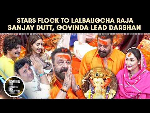 Ganesh Chaturthi 2026: Sanjay Dutt, Govinda, Ananya-Chunky & More Stars Visit Lalbaugcha Raja