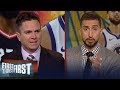 Nick Wright disagrees Raptors should now be the favorite to win Finals | NBA | FIRST THINGS FIRST