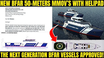 NEW BFAR 50-METERS MMOV’s with Helipad: The Next Generation BFAR Vessels Approved!