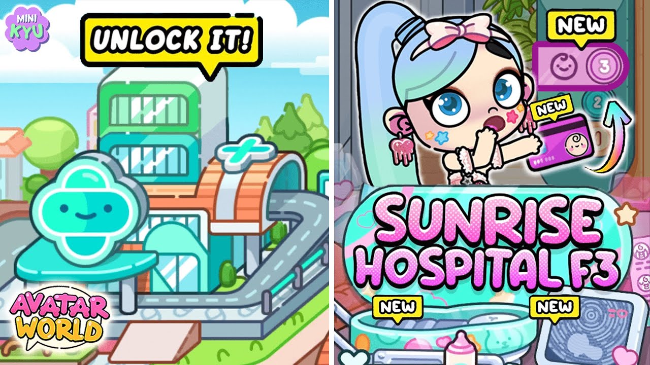 WOW!! 😱 UNLOCK 3RD FLOOR MATERNITY ROOM 👶🏻| NEW SECRETS HACKS BUGS IN AVATAR WORLD PAZU 🌎