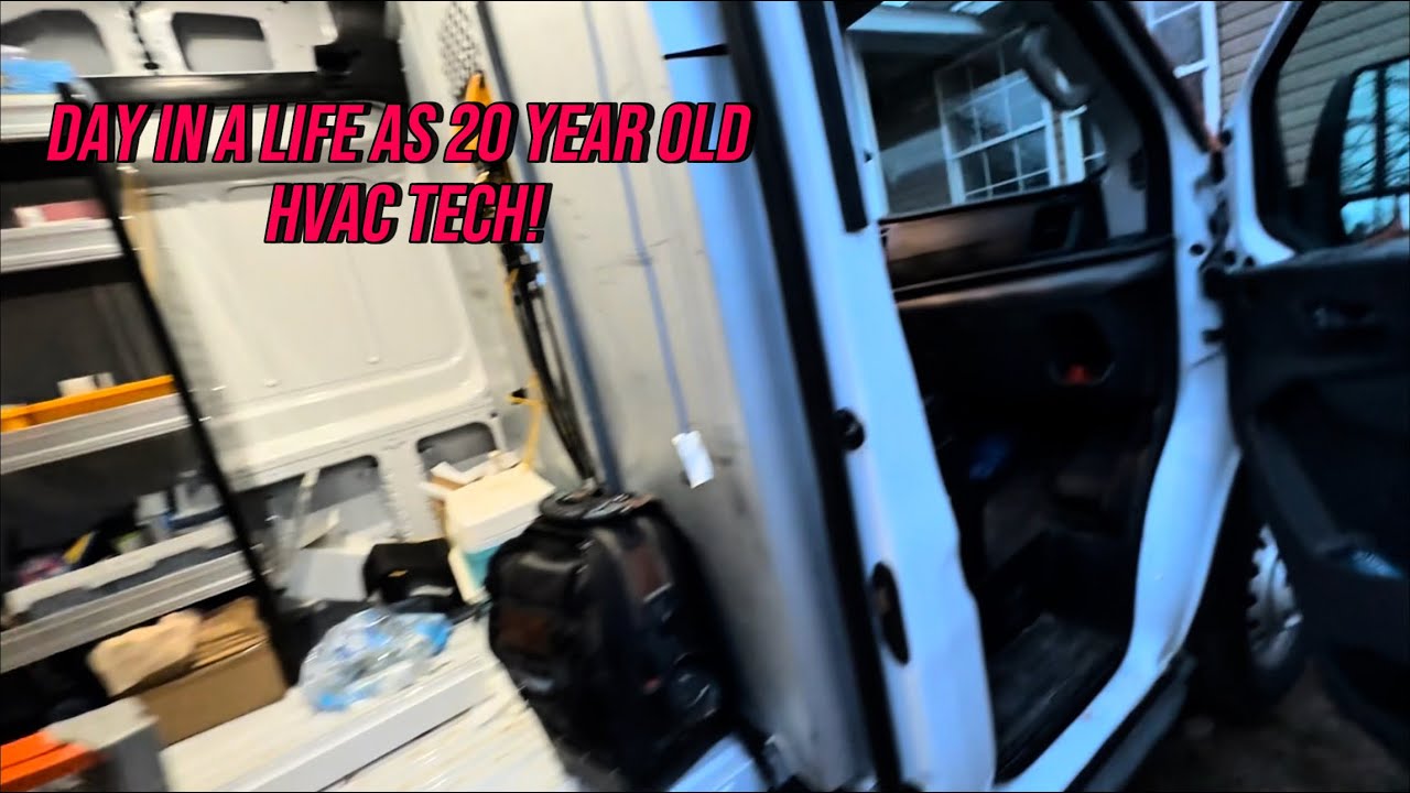 20 year old HVAC technician 