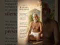 Ramana Maharshi’s Highest Teaching: The Power of Silence | Self-Realization & Brahman #ramanamaharsh