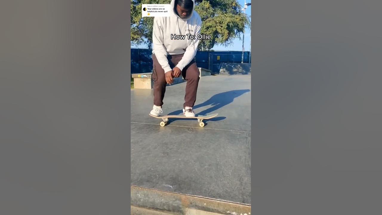 The MOST BASIC SKATEBOARDING TIPS: How to Ollie