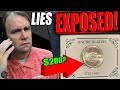 Hear this dealer lie to me about the true value of this silver coin