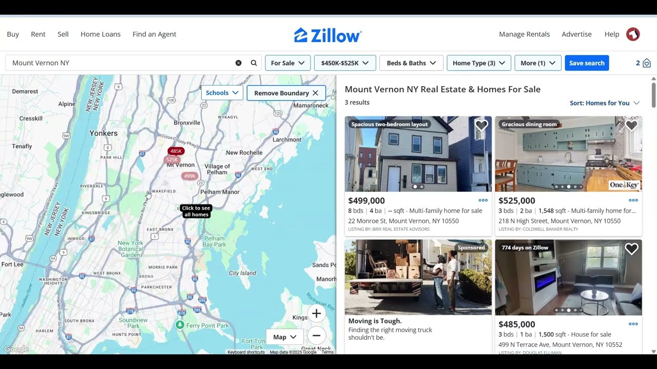 Exploring $500K Homes in Mount Vernon, NY | Zillow Property Rundown Pt. 1
