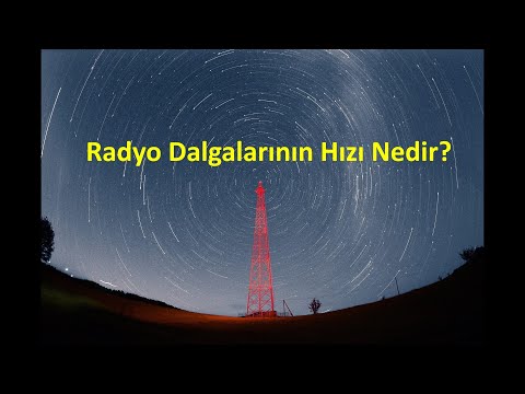 Video: Elektromanyetik radyasyonun hızını nasıl hesaplarsınız?