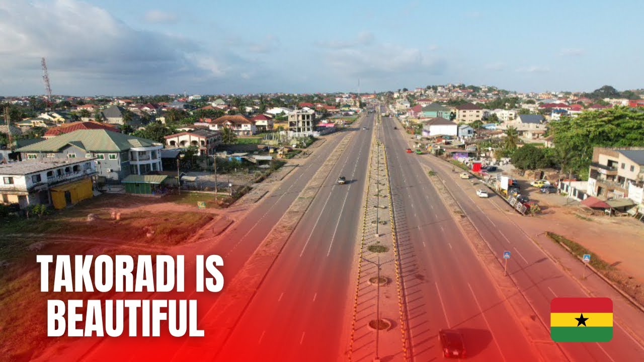 Ура, дорога Секонди-Такоради снова выглядит великолепно!