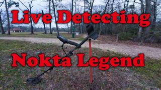 Live Detecting Nokta Legend
