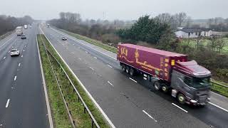 Uk Truck Spotting M62 & Euro Auctions