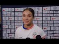 POST-MATCH MIXED ZONE: Sophia Smith | USWNT vs. Korea Republic | June 1, 2024