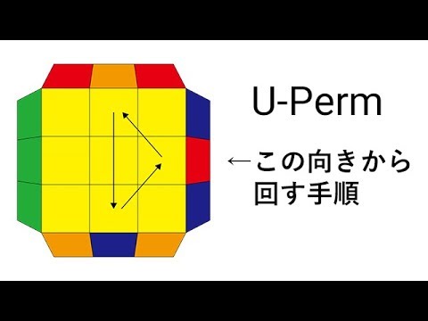 上級者向け Pll U Perm Uパームを横から回してみよう ルービックキューブで使えるテクニックを解説 Youtube