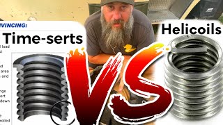 HELICOIL vs. TIME-SERT | Thread Repair | DIY Mechanic