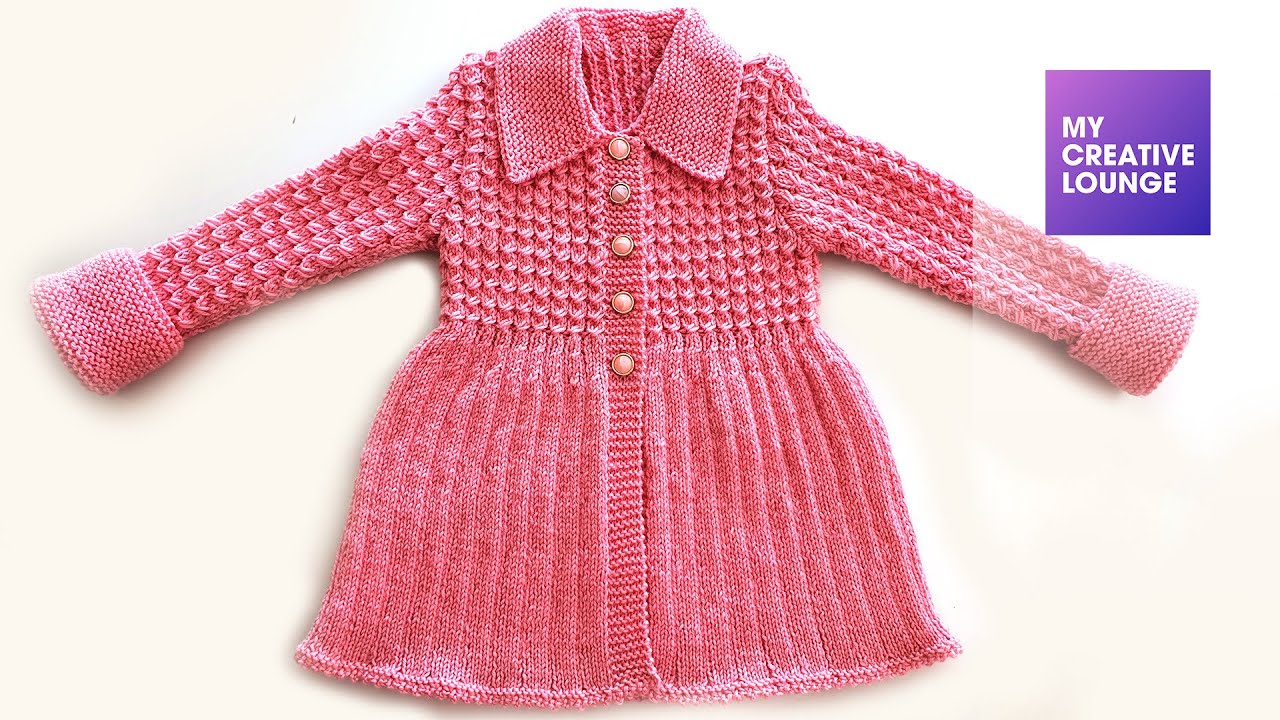 Buttoned Baby Frock - In Hindi - My Creative Lounge