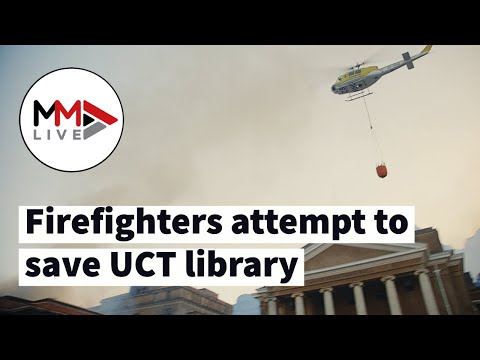 Cape Town fires ravage UCT library