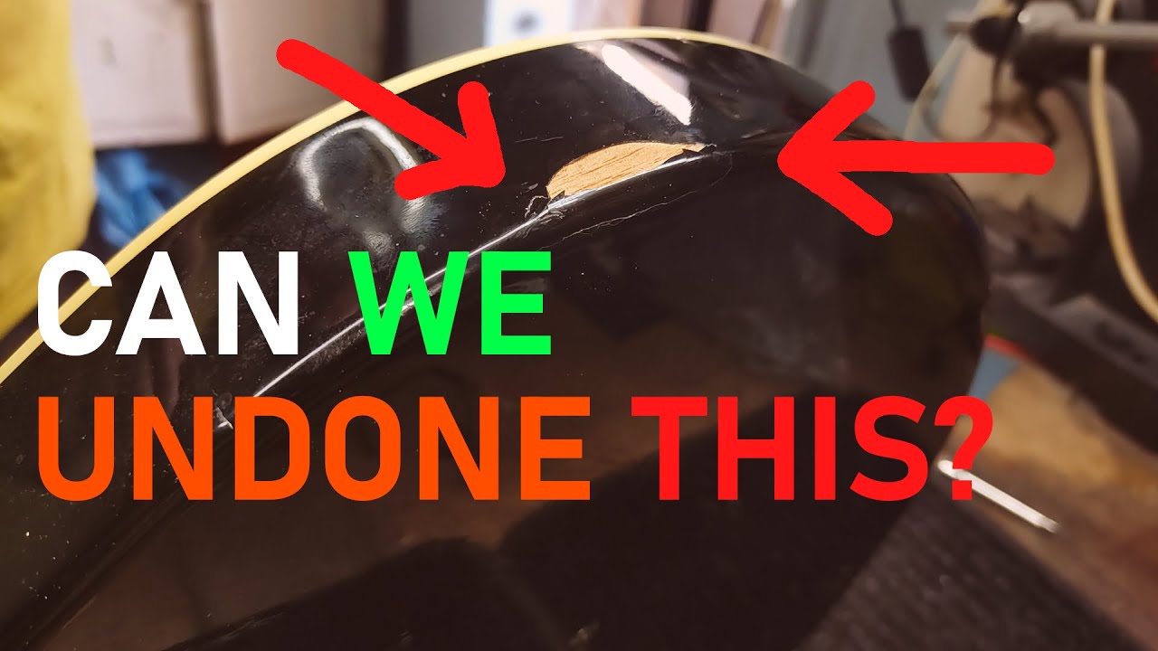 Guitar Finish Repair YouTube