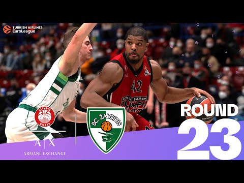 Defense is again the key for Milan!| Round 23, Highlights | Turkish Airlines EuroLeague