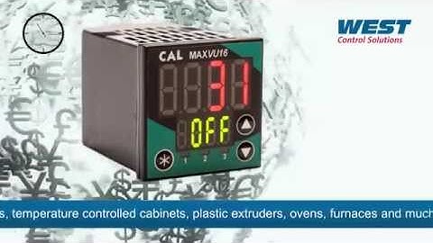 West Controls MAXVU Temperature Controller // PCE