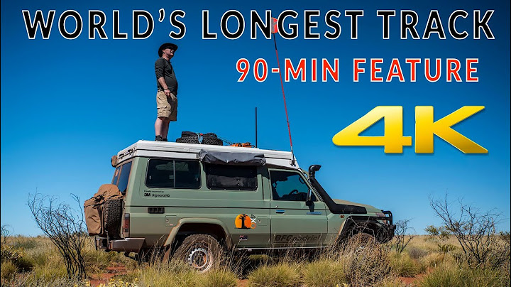 WORLDS LONGEST TRACK-1 - FULL LENGTH FEATURE in 4K. CANNING STOCK ROUTE | 4xOverland