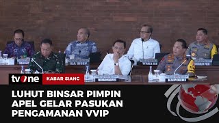 TNI-Polri Gelar Apel Pasukan Pengamanan World Water Forum Ke-10 | Kabar Siang tvOne