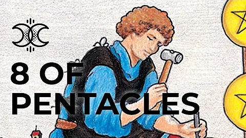 8 of Pentacles 💪Quick Tarot Card Meanings 💪Tarot.com