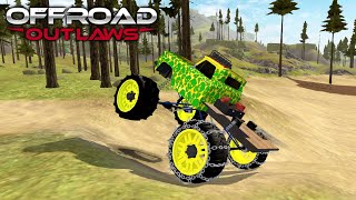 Monster Trucks Dirt Car 3d driving Extreme Off-road - Offroad Outlaws Android IOS Gameplay #04 screenshot 5
