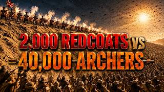 The Ultimate Arrow Storm: 2,000 Redcoats vs 40,000 Archers in the Desert | UEBS Simulation