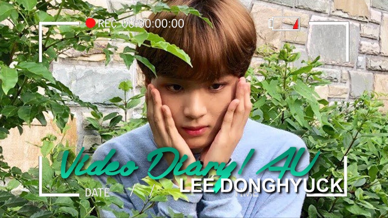 haechan | kiss me ; video diary!au