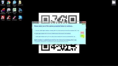 How to generate quickly Agileto database (2G/3G/4G/5G)