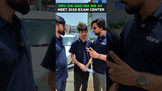 eSaral Teachers at NEET 2026 Exam Center 🥹❤️ Shocking Reaction 😱 #shorts #esaral #neet2026 #neet