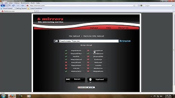 Upload A File To Multiple Online File Sharing Websites