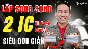 Demo lắp song song 2 ic điều tốc cho xe điện Vinfast Evo lite neo - Màn hình đầy đủ, tăng tốc