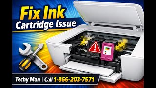 How to Fix Cartridge Issues in HP DeskJet 2130 All in One Printer