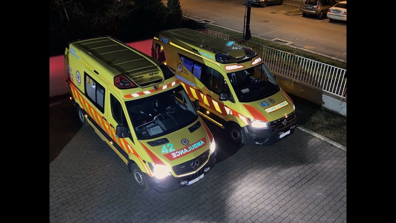 Mentővonulás görcsölő beteghez