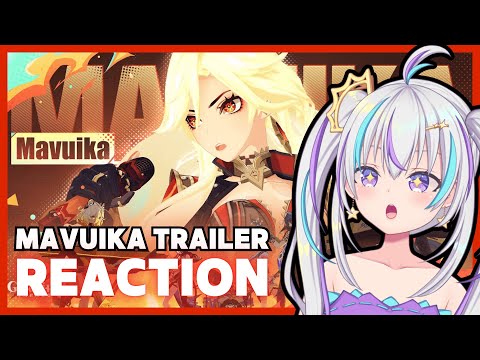 IT'S A MUSIC VIDEO?! Character Trailer - "Mavuika: Blazing Heart" | Genshin Impact Reaction