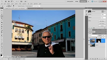 Adding a new background to an image in Photoshop CS5