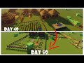 Minecraft Hardcore Superflat - Attack of Slime Survival Let's Play