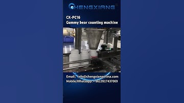Gummy bear counting machine丨CX-PC16 Automatic counting filling machine for capsule/softgel#counting