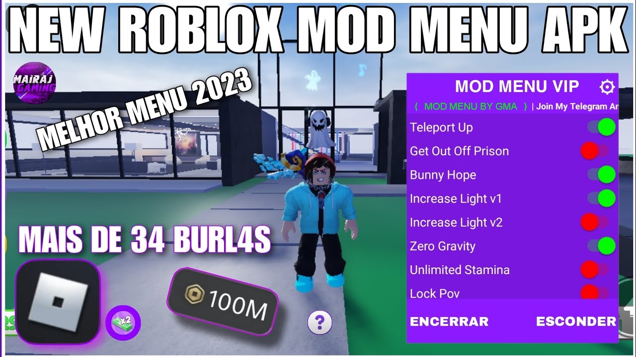 ROBLOX - MOD MENU V2.562.360 [ MÉDIA FIRE] MODO DEUS - INVENCIBILIDADE ...