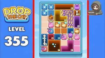 Drop The Cat level 355 solution 