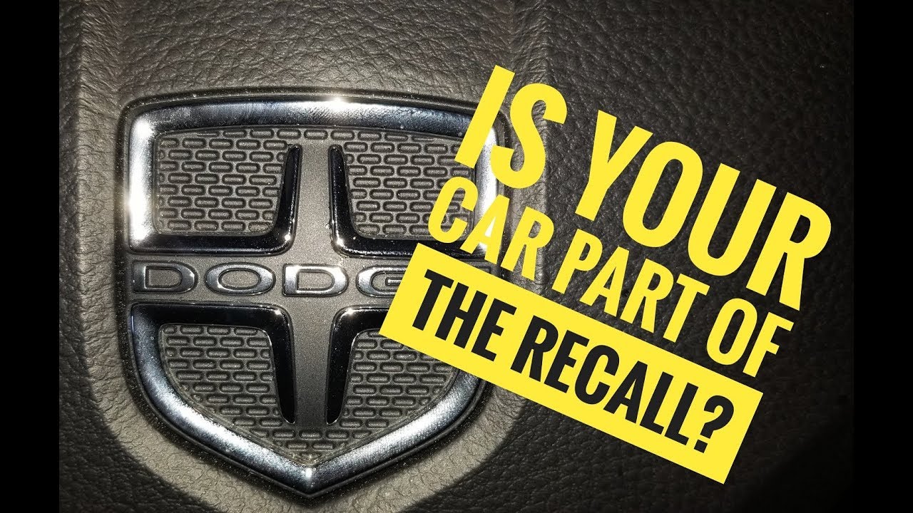 Another Dodge Recall - Are you in danger?