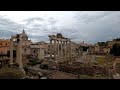 Morning walk in historical location, Monti - Campidoglio - Rome, Italy | 4K 50 fps | Slow TV