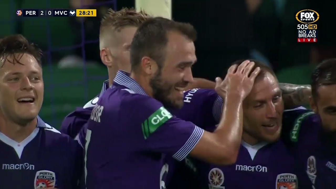 A-League 2015/16 • Rd 17 • Perth Glory 3-2 Melbourne Victory • Jan 30, 2016