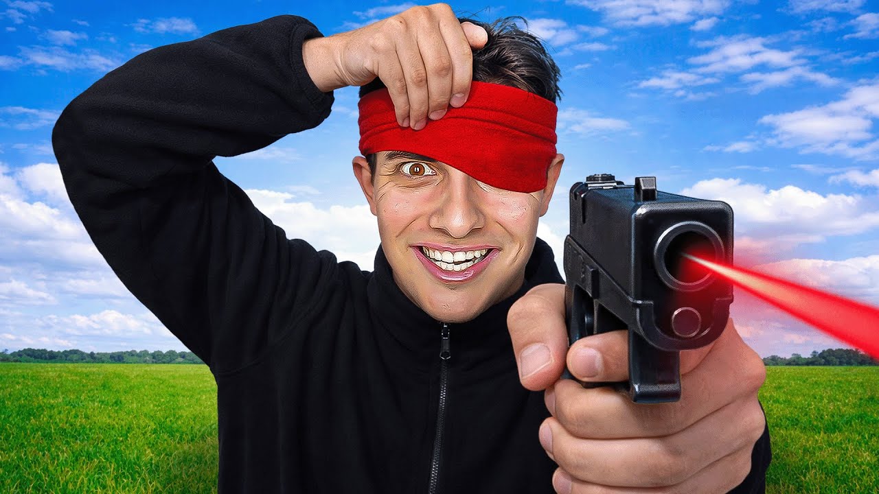 JE DOIS TIRER À L'AVEUGLE..