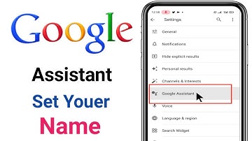How To Change Google Assistant Name 2022 / Google Assistant Hidden Features / google assistant on