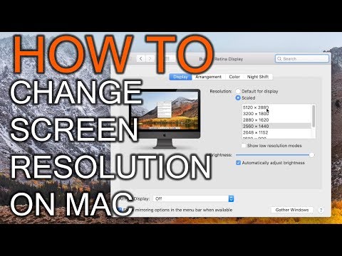 How to Change Screen Resolution on Mac