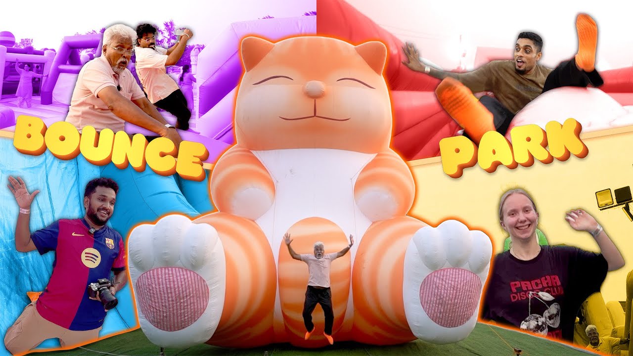 World’s BIGGEST Candy Bounce Park in Chennai! 🍭😱