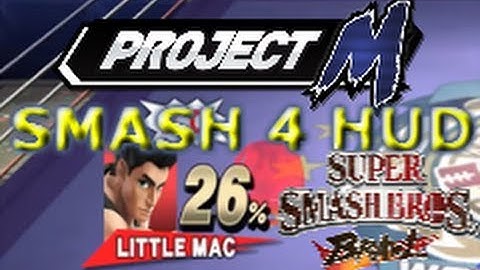 Tutorial: Project M & Super Smash Bros. Brawl - Replacing HUD (SMASH WII U/3DS)