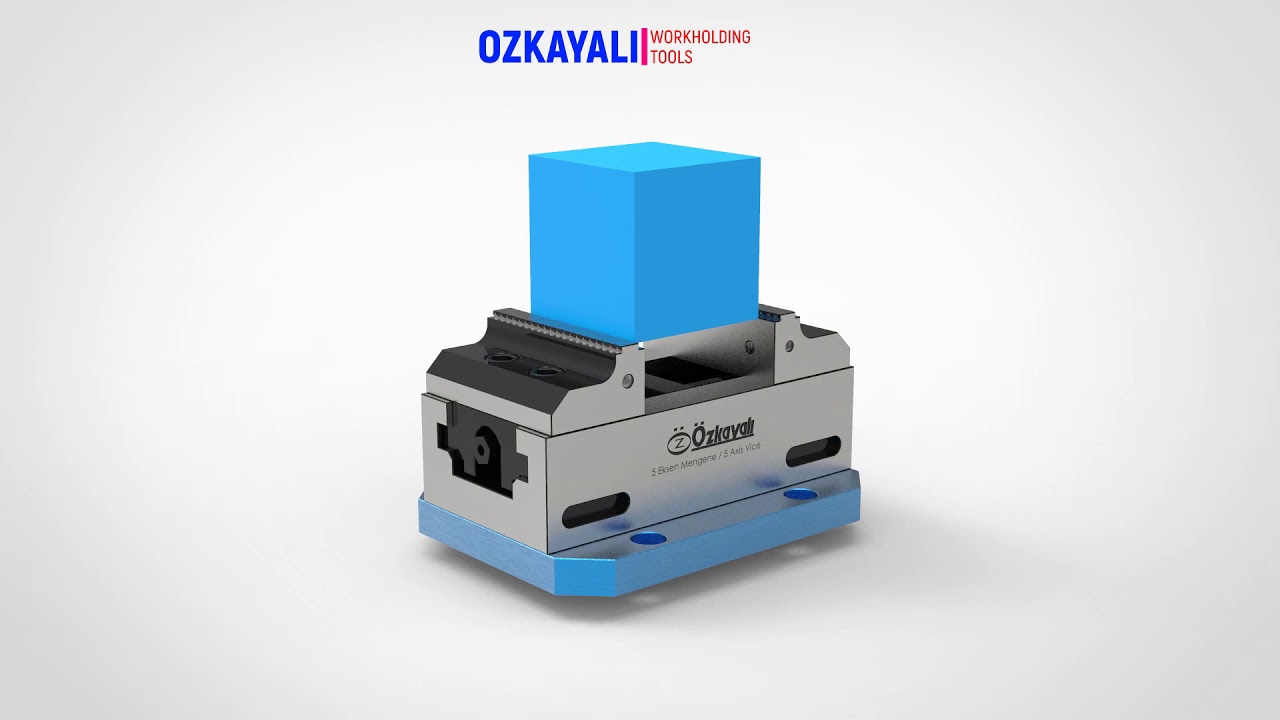 ÖZKAYALI- CNX SERİSİ 5 EKSEN MENGENE / CNX SERIES 5 AXIS VICES